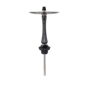 Union Hookah Sleek Standard Black Silver Hookah
