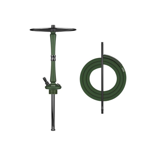 Hoob Go British Racing Green x Black Hookah - Image 2