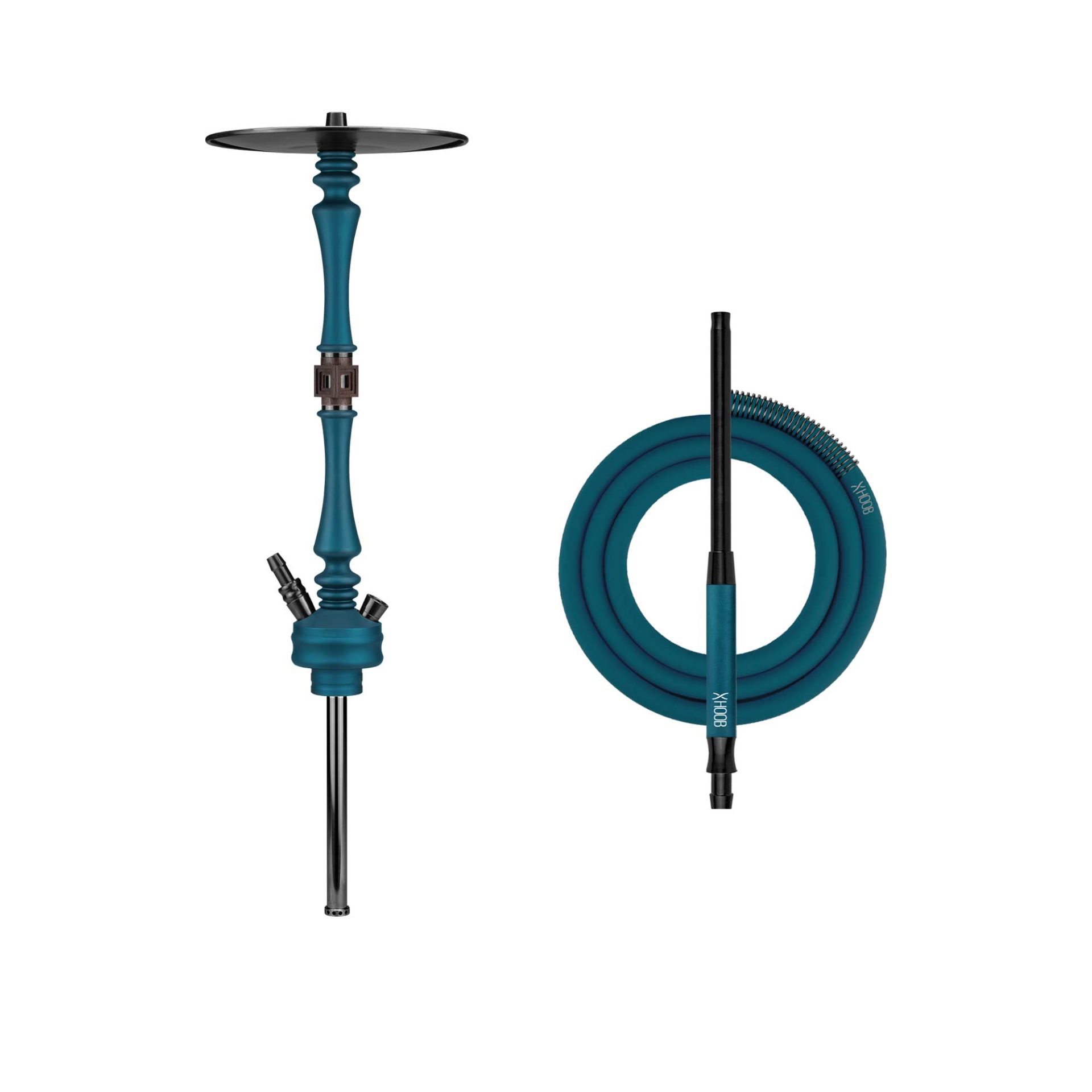 Hoob Mars Marine Blue x Black Hookah