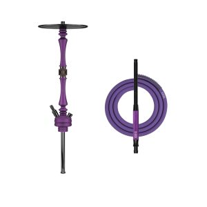 Hoob Mars Royal Purple x Black Hookah
