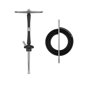 Hoob Go Black x Stainless Steel Hookah