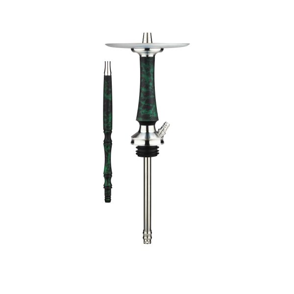 Voodoo Steel Down - Poison Green Matte Hookah - Image 4