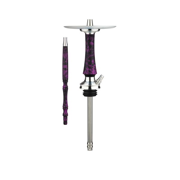Voodoo Steel Down - Poison Violet Matte Hookah - Image 4