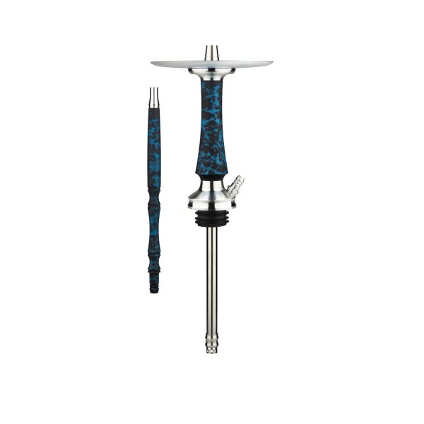 Voodoo Steel Down - Poison Blue Matte Hookah - Image 4
