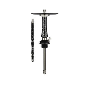 Voodoo Down - Splash Black Gray Hookah