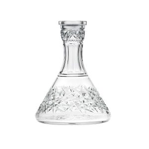 Alpha Hookah Big Crystal X Gold Hookah Vase