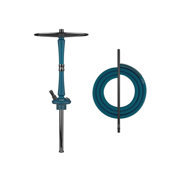 Hoob Go Marine Blue x Black Hookah