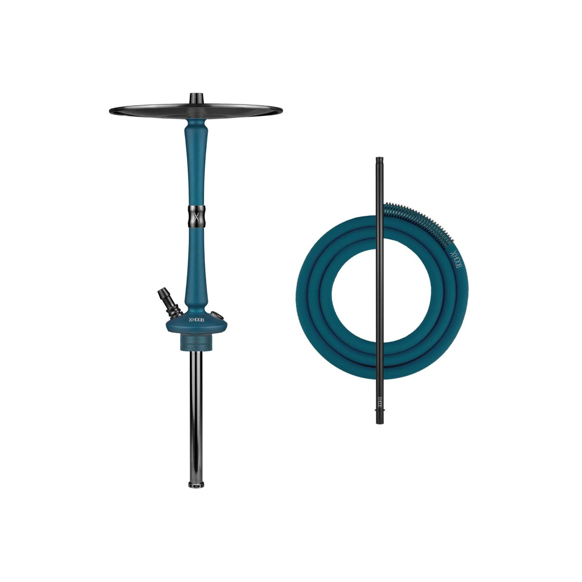 Hoob Go Marine Blue x Black Hookah