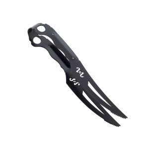 2x2 Knife Black tongs