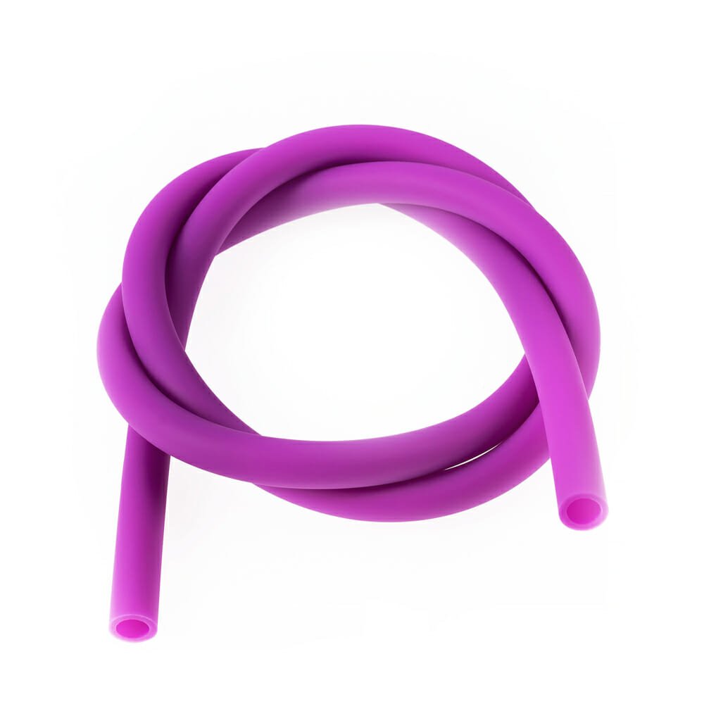 Soft Touch silicone hose purple