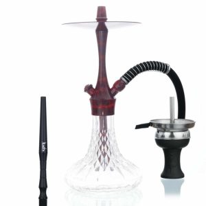 Aladin Alux 380 Red Black Hookah