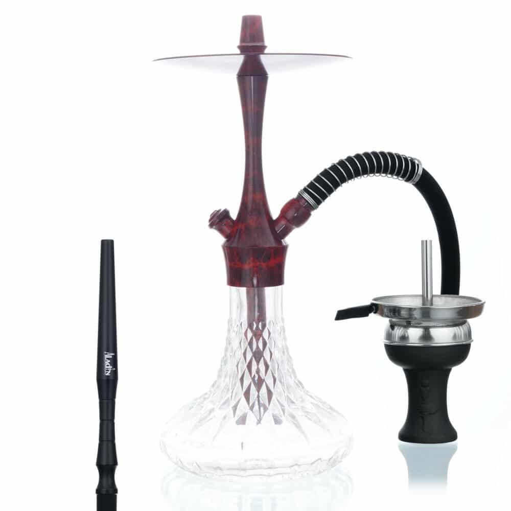 Aladin Alux 380 Red Black Hookah
