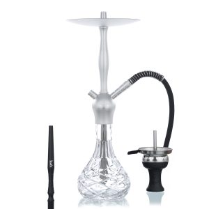 Aladin Alux Admiral Silver Hookah