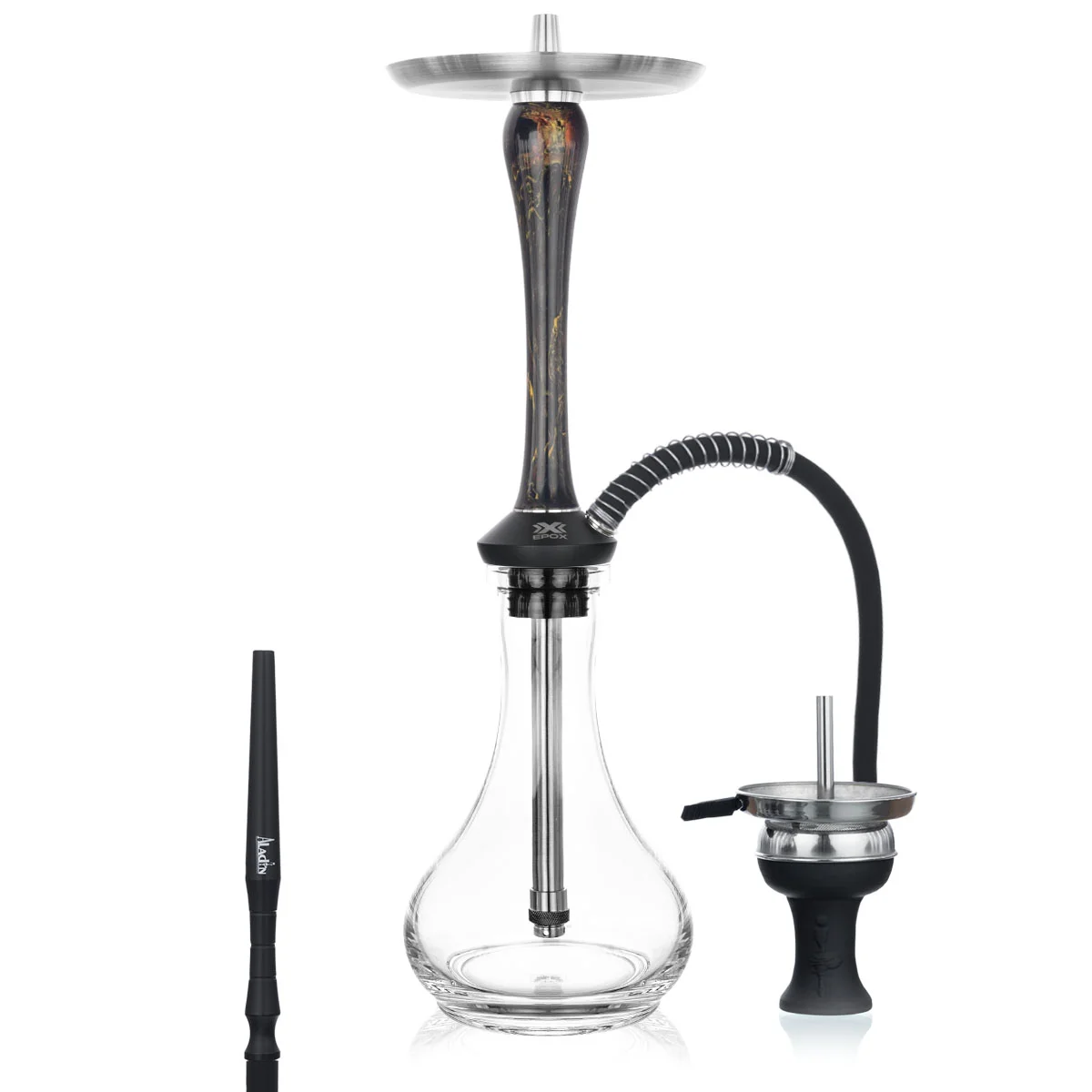 Aladin Epox 565 Golden Storm Clear Hookah