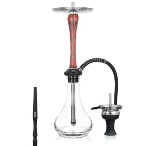 Aladin Epox 565 Red Magma Clear Hookah