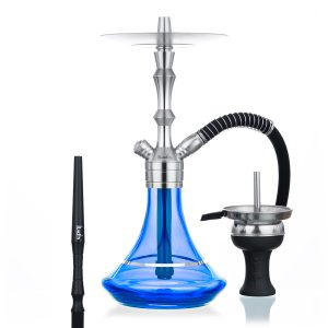 Aladin MVP 360 Blue With Silver Ring Hookah