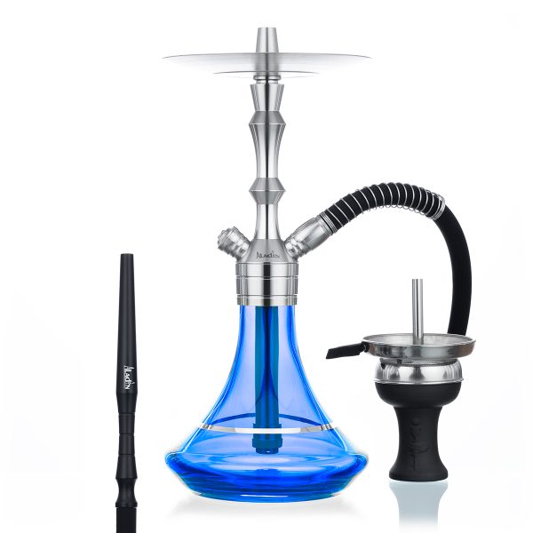 Aladin MVP 360 Blue With Silver Ring Hookah