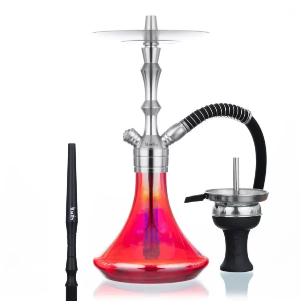 Aladin MVP 360 Shiny Full Red Hookah