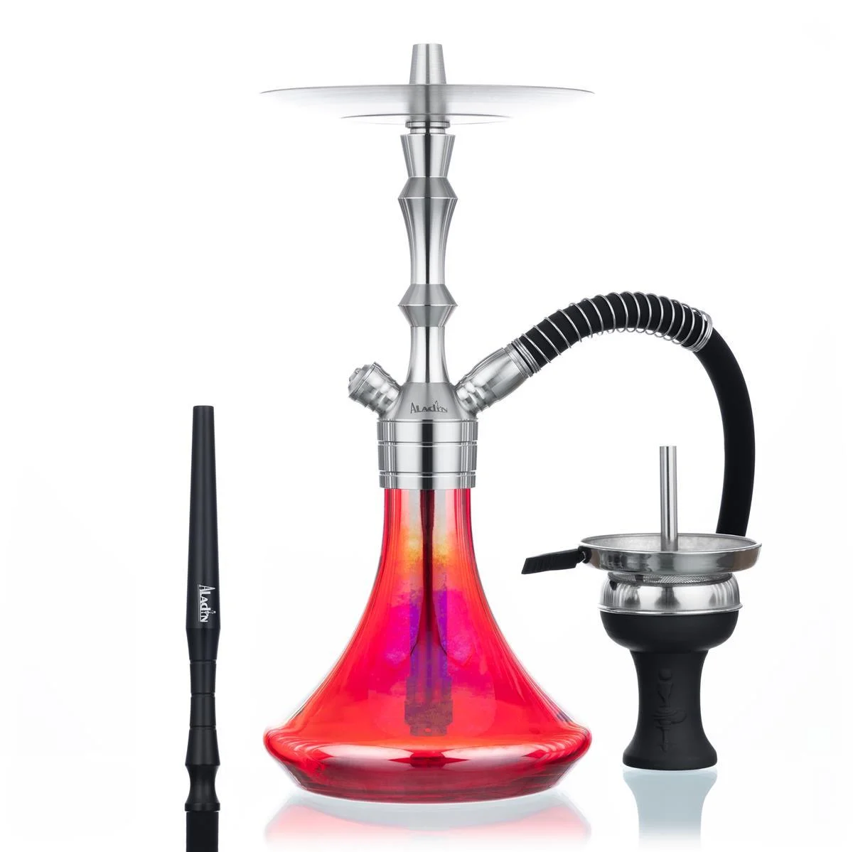 Aladin MVP 360 Shiny Full Red Hookah