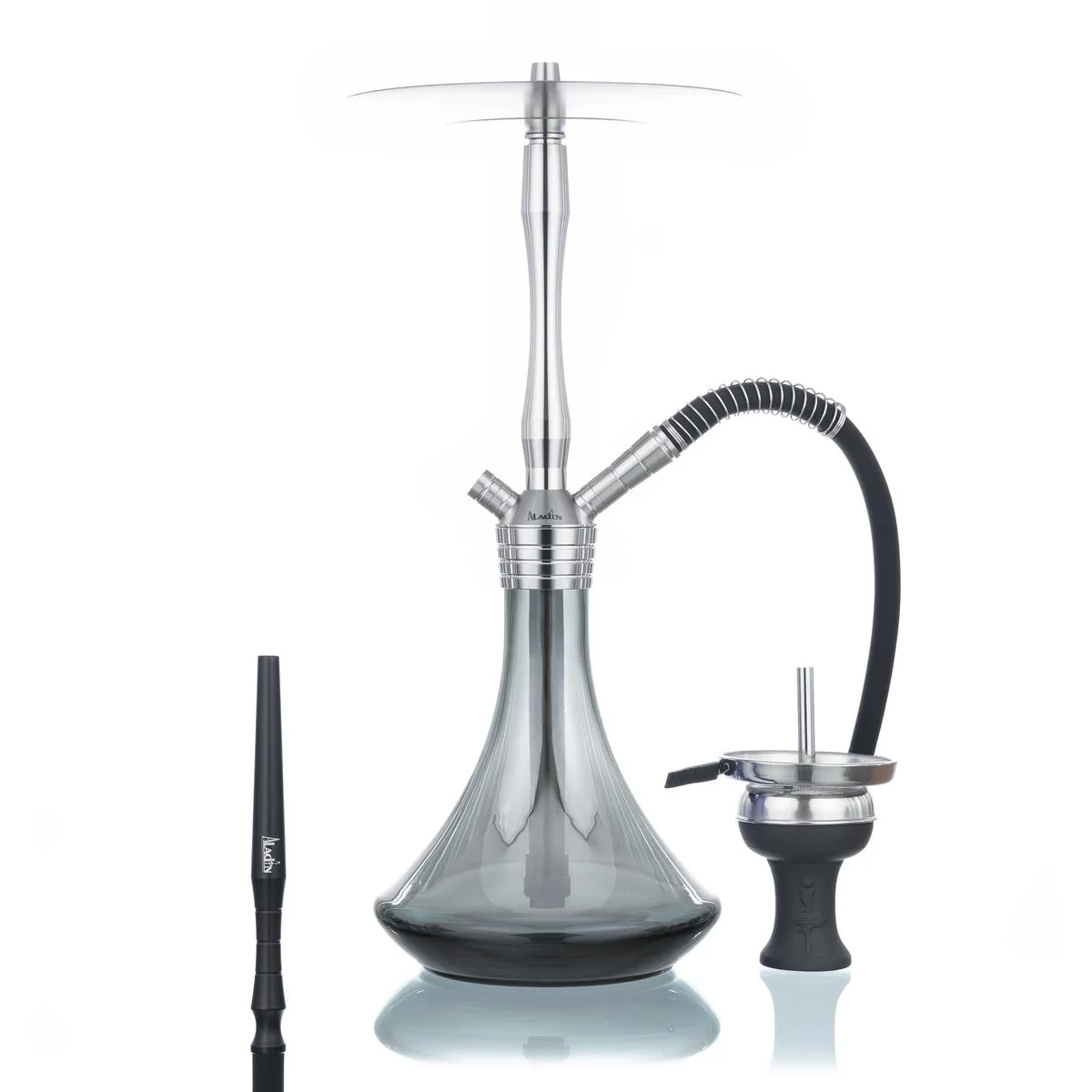 Aladin MVP 460 Gastro Shiny Black - Model 1 Glass 1 Hookah