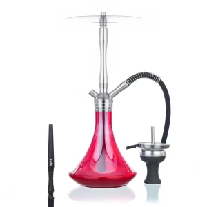 Aladin MVP 460 Shiny Red - Model 1 Glass 1 Hookah