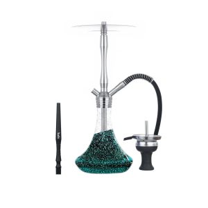 Aladin MVP 460 Glow in the Dark Blue Hookah