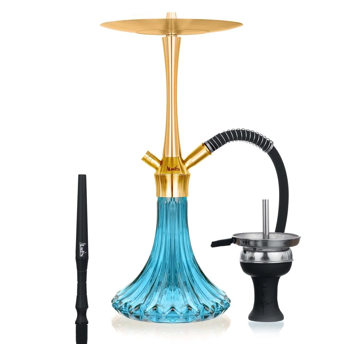 Aladin MVP A46 Gold Light Blue Hookah