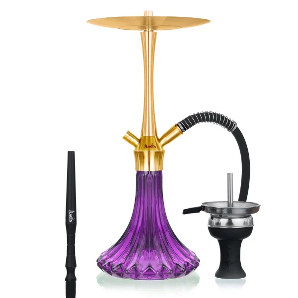 Aladin MVP A46 Gold Purple Hookah