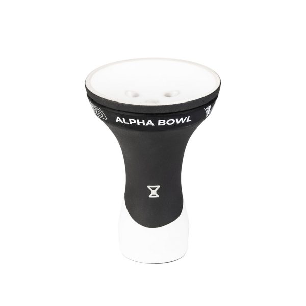 Alpha Bowl Race Classic White Matte Bowl