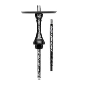 Alpha Hookah Art X Black Matte Hookah