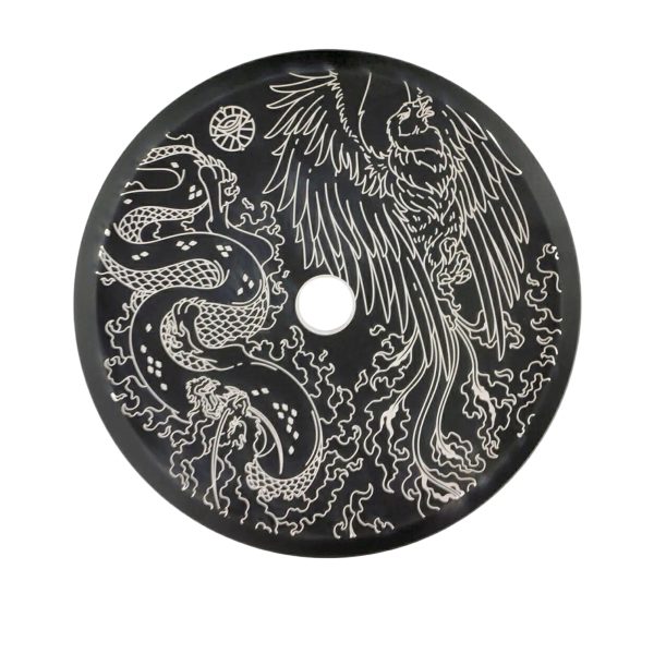 Alpha Hookah Fenix & Snake ash plate
