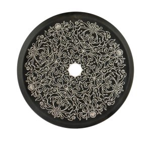 Alpha Hookah Flower ash plate