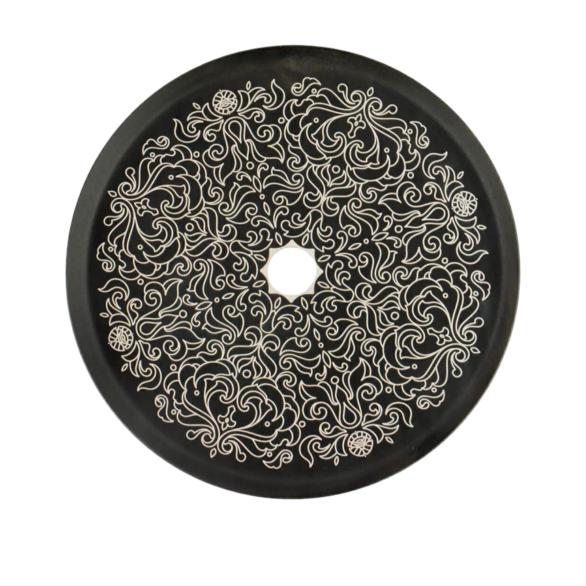 Alpha Hookah Flower ash plate