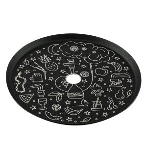 Alpha Hookah Good Evening ash plate