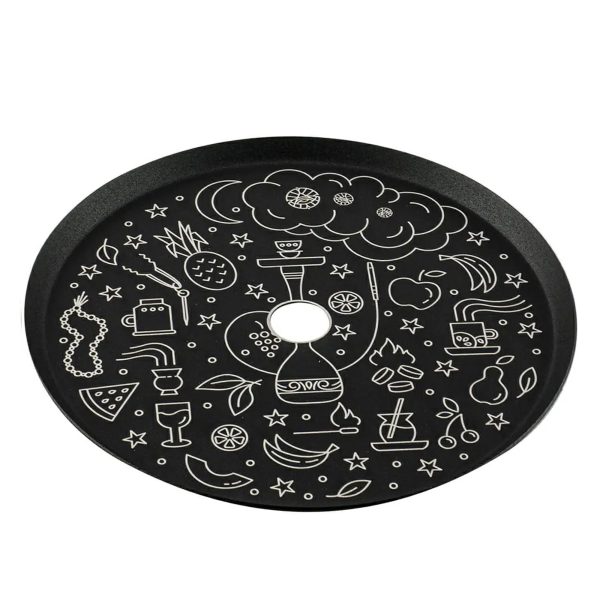 Alpha Hookah Good Evening ash plate