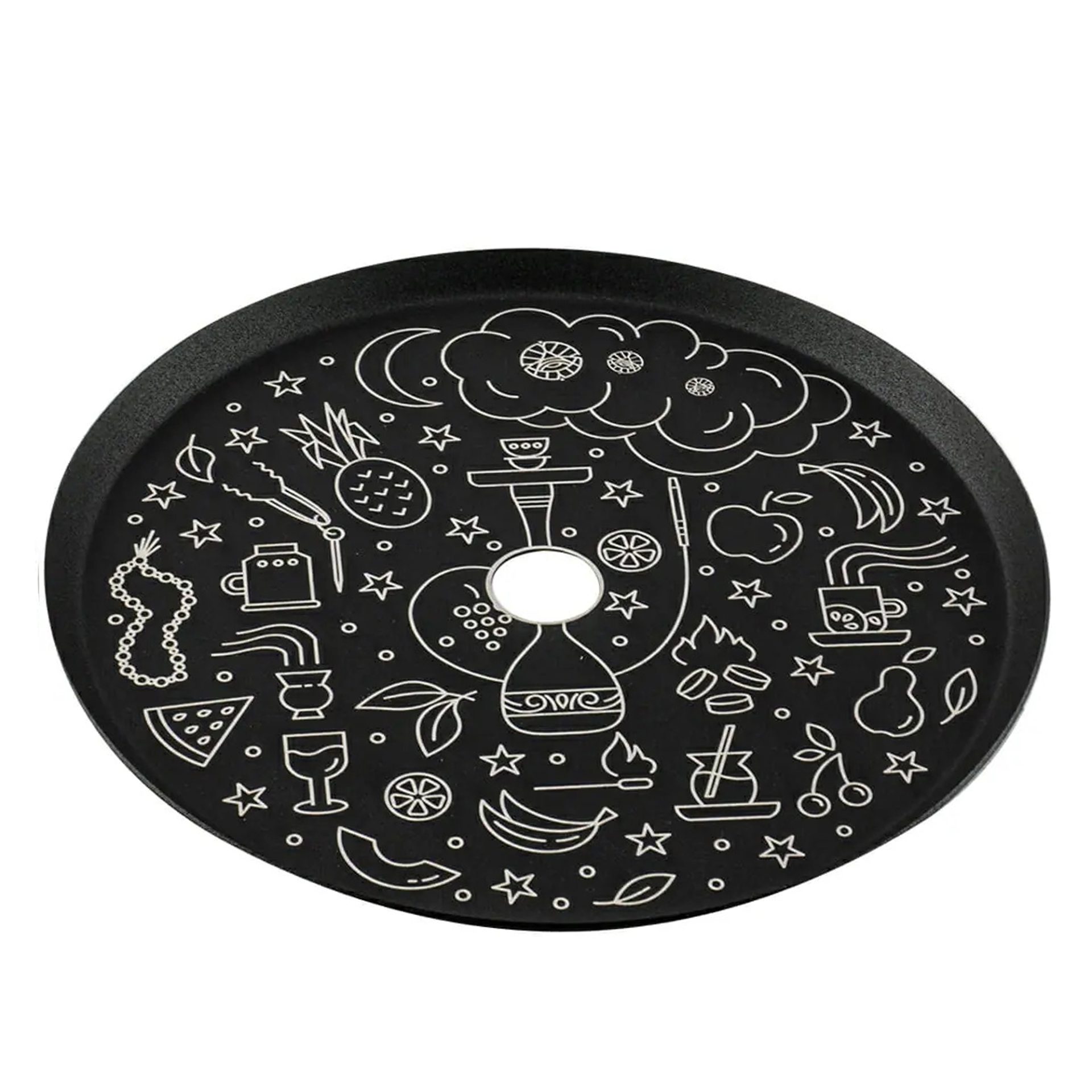 Alpha Hookah Good Evening ash plate