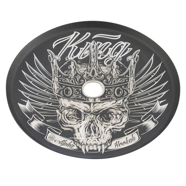Alpha Hookah King ash plate
