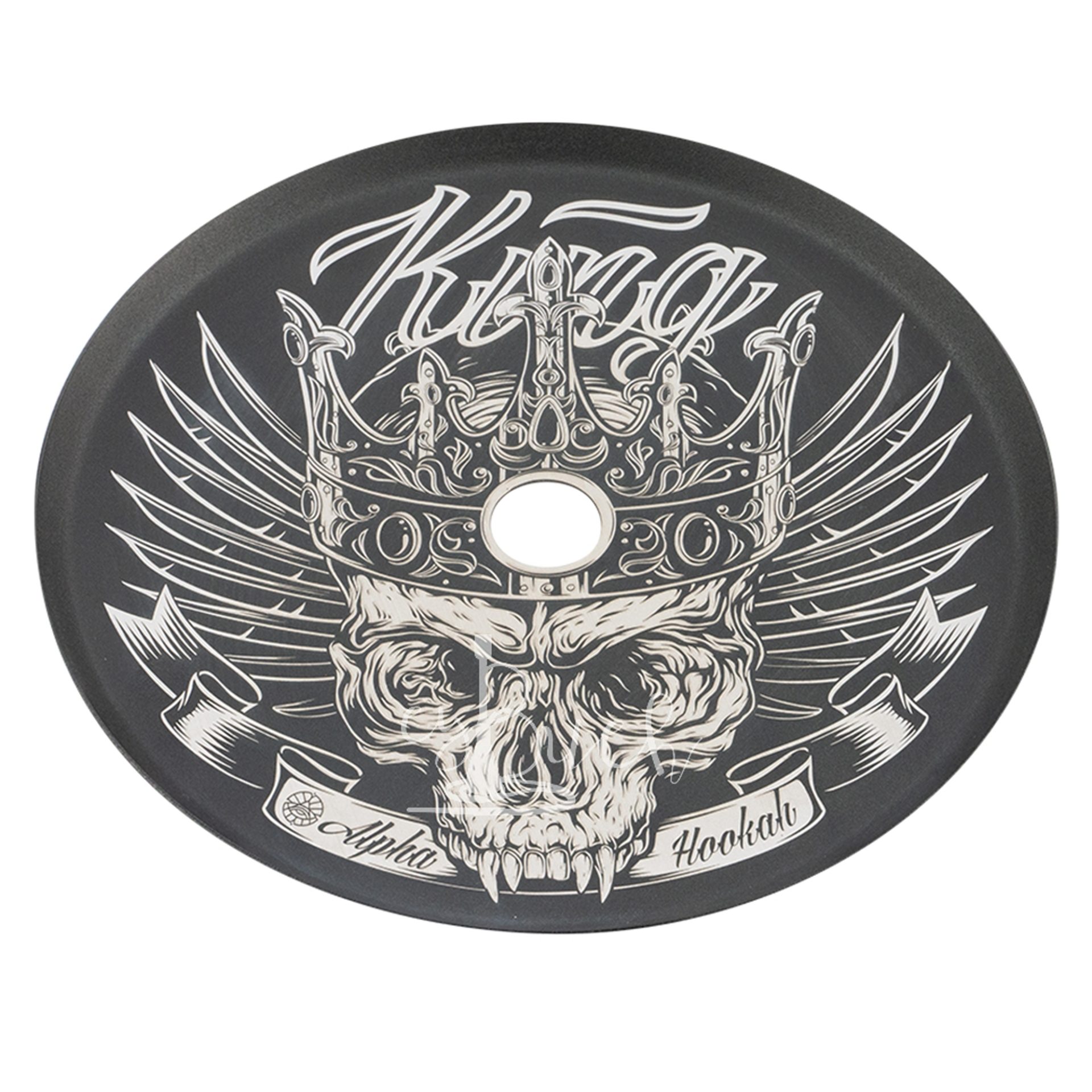 Alpha Hookah King ash plate