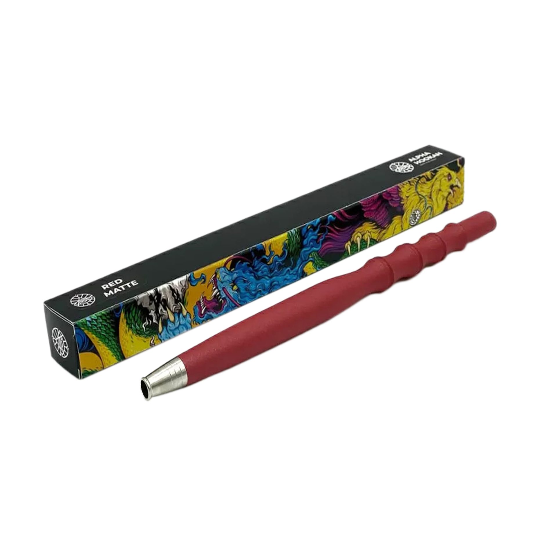 Alpha Hookah Red Matte mouthpiece