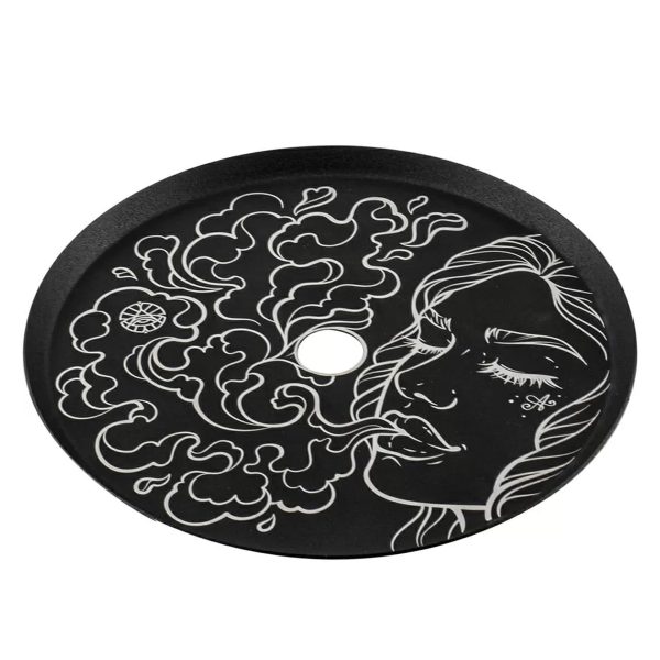 Alpha Hookah Smoke Girl ash plate