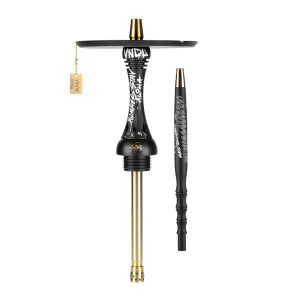 Alpha Hookah X VNDL Jet Black Hookah