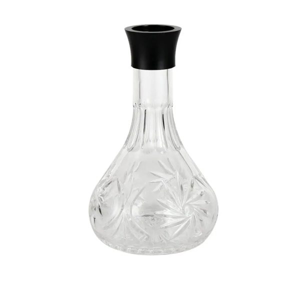 Alux Admiral Black Hookah Vase