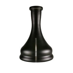 Cosmo Black Matt With Window Hookah Vase
