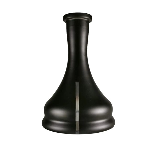 Cosmo Black Matt With Window Hookah Vase