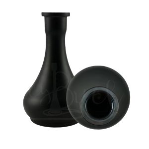 Drop Black Matt Hookah Vase