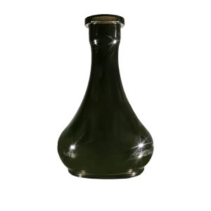 Drop Black Hookah Vase