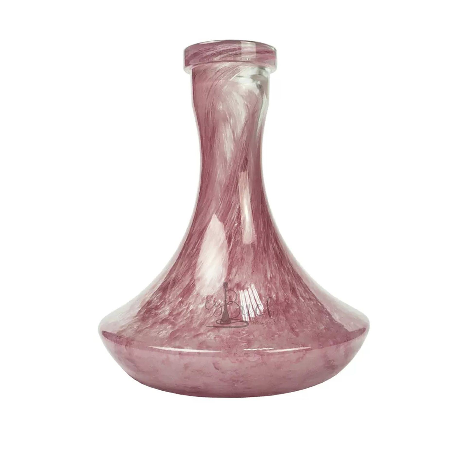Classic Pink Marble Hookah Vase