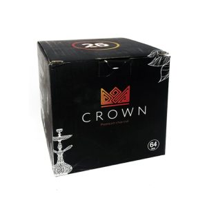 Crown hookah charcoal 1kg (26mm)