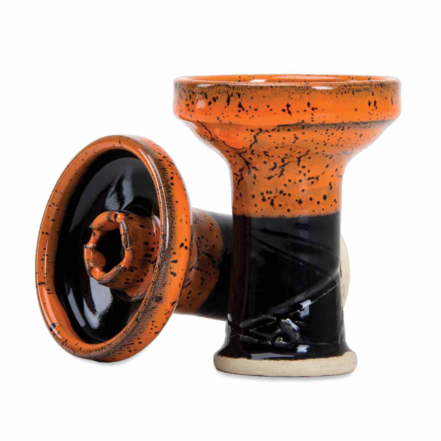 Alpaca Rook x Fumari Orange Black Bowl