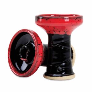 Alpaca Rook x Fumari Red Black Bowl